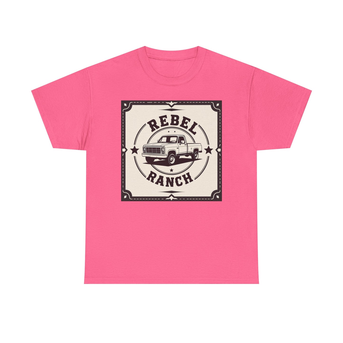 Logo for Rebel Ranch - Emblem Style