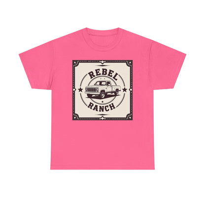 Sturdy Logo Design for REBEL RANCH CO. - Truck Emblem