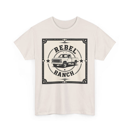Sturdy Logo Design for REBEL RANCH CO. - Truck Emblem