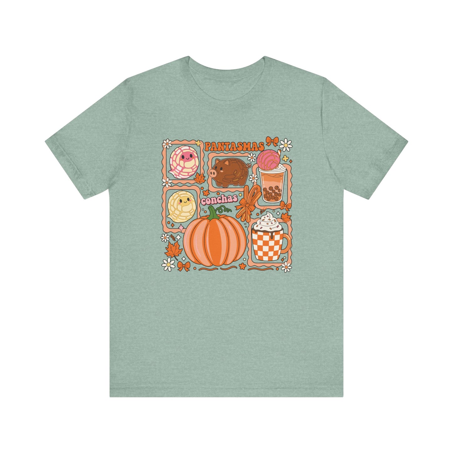 Spooky Conchas Comfort Colors Shirt – Pantasmas Mexican Halloween Tee