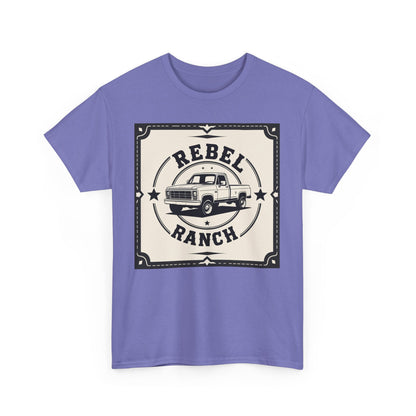 Sturdy Logo Design for REBEL RANCH CO. - Truck Emblem