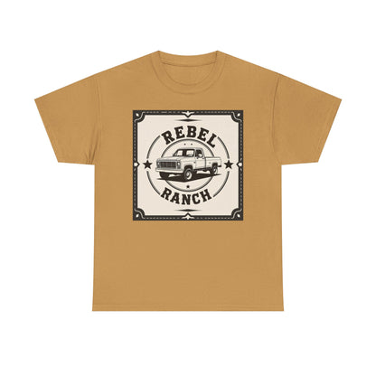 Sturdy Logo Design for REBEL RANCH CO. - Truck Emblem