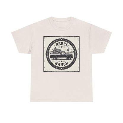Sturdy Logo Design for REBEL RANCH CO. - Truck Emblem