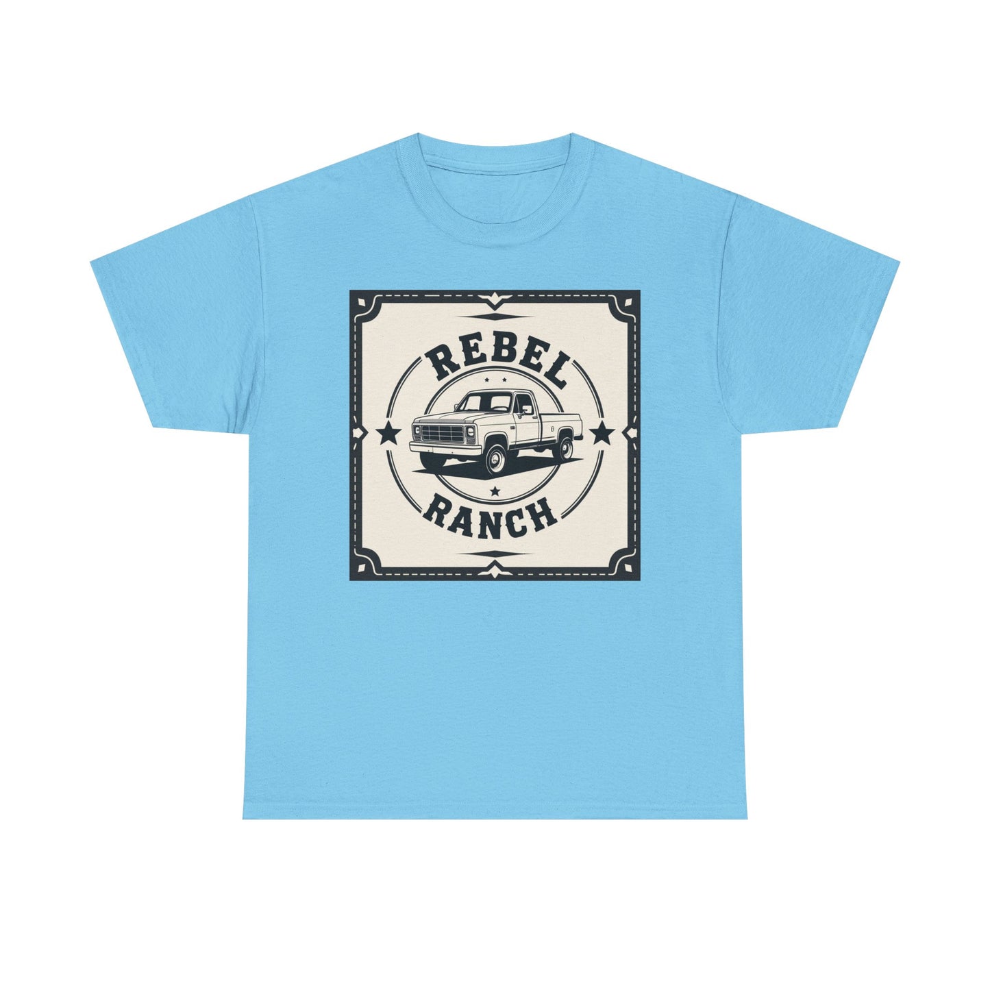 Sturdy Logo Design for REBEL RANCH CO. - Truck Emblem