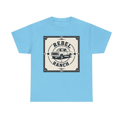 Sturdy Logo Design for REBEL RANCH CO. - Truck Emblem