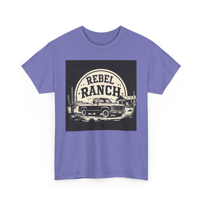 Classic Rebel Ranch Logo with Bold Contrast