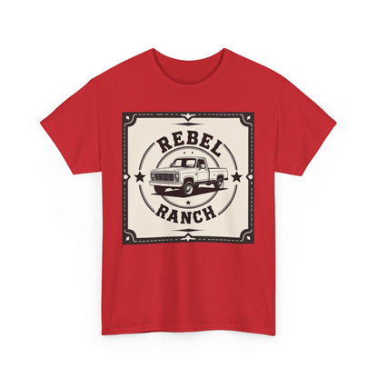 Sturdy Logo Design for REBEL RANCH CO. - Truck Emblem