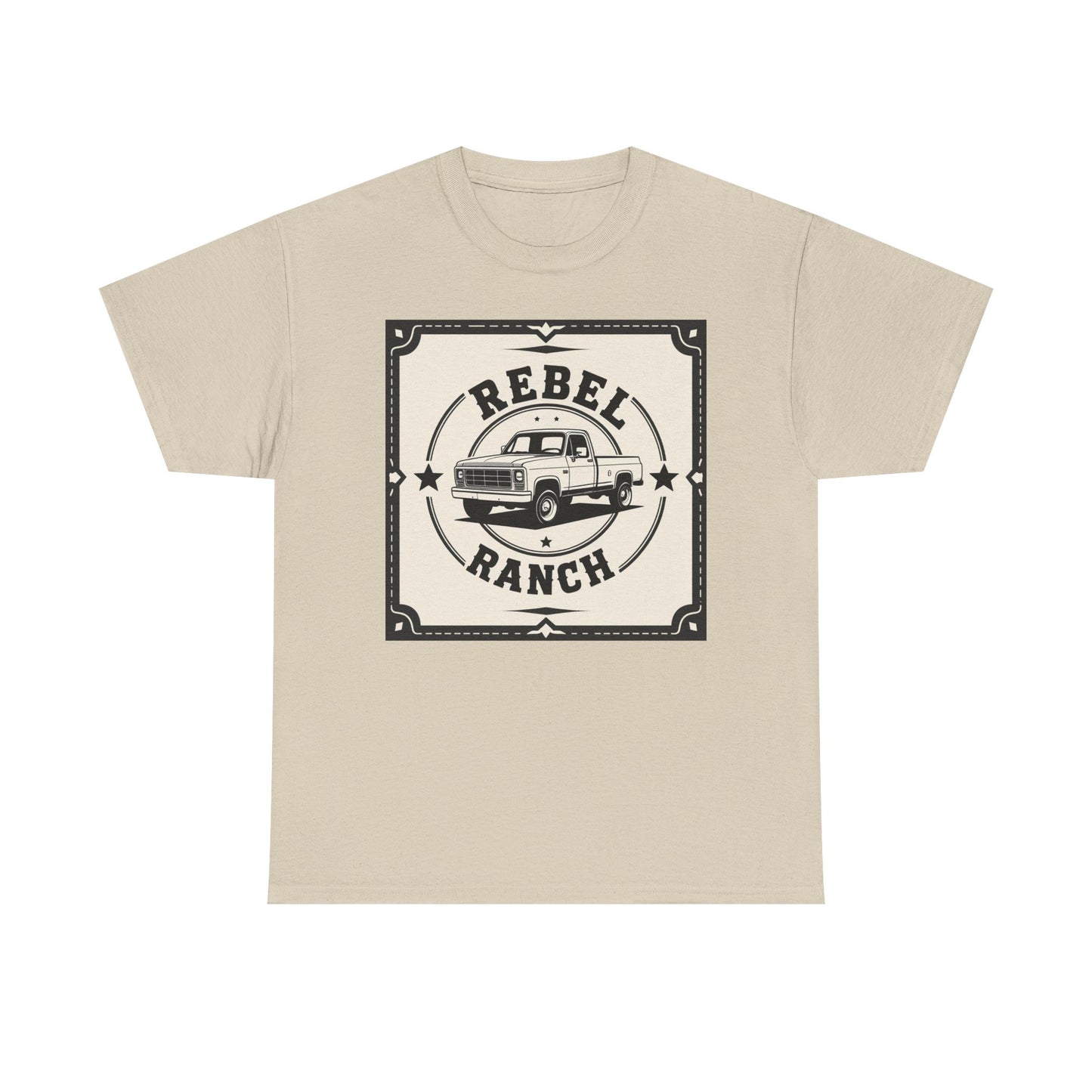 Sturdy Logo Design for REBEL RANCH CO. - Truck Emblem