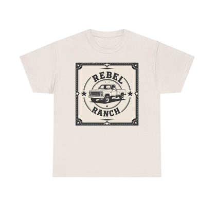 Sturdy Logo Design for REBEL RANCH CO. - Truck Emblem