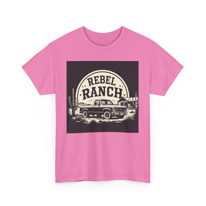 Classic Rebel Ranch Logo with Bold Contrast