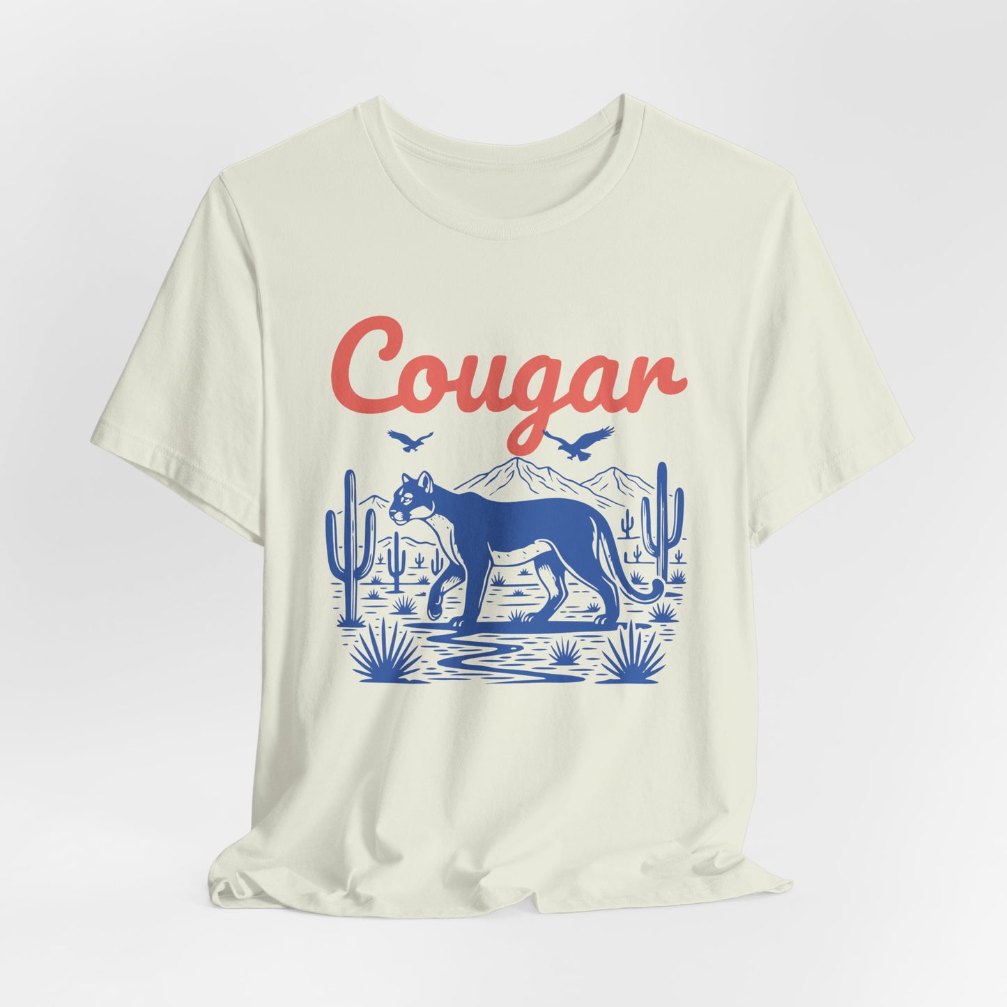 Cool Cougar Graphic T Shirt