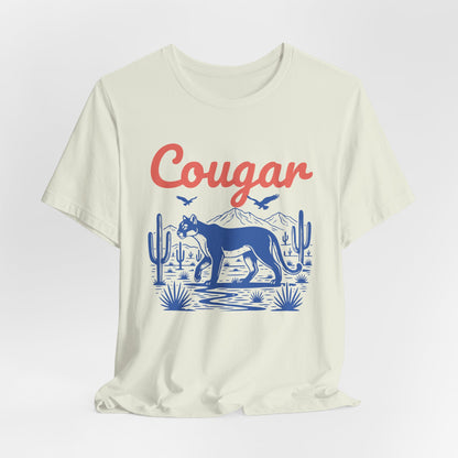 Cool Cougar Graphic T Shirt