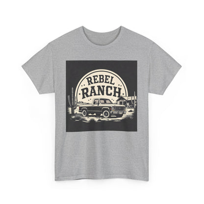 Classic Rebel Ranch Logo with Bold Contrast