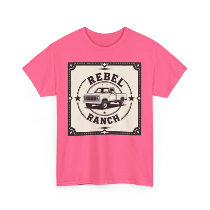 Sturdy Logo Design for REBEL RANCH CO. - Truck Emblem