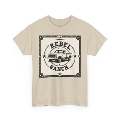 Sturdy Logo Design for REBEL RANCH CO. - Truck Emblem