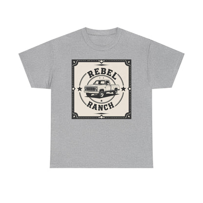 Sturdy Logo Design for REBEL RANCH CO. - Truck Emblem