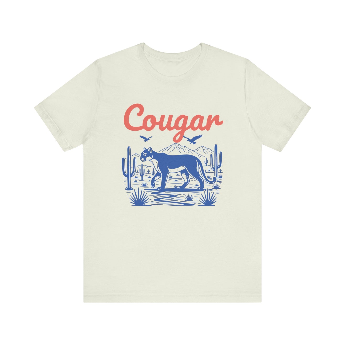 Cool Cougar Graphic T Shirt