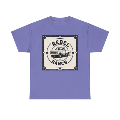 Sturdy Logo Design for REBEL RANCH CO. - Truck Emblem