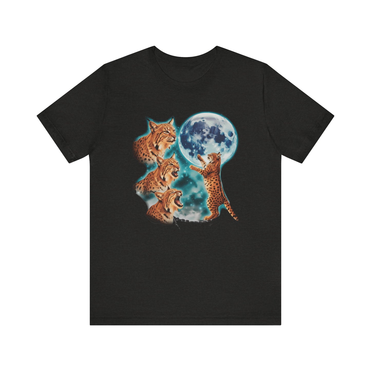 Wild Cat Moonlight T Shirt