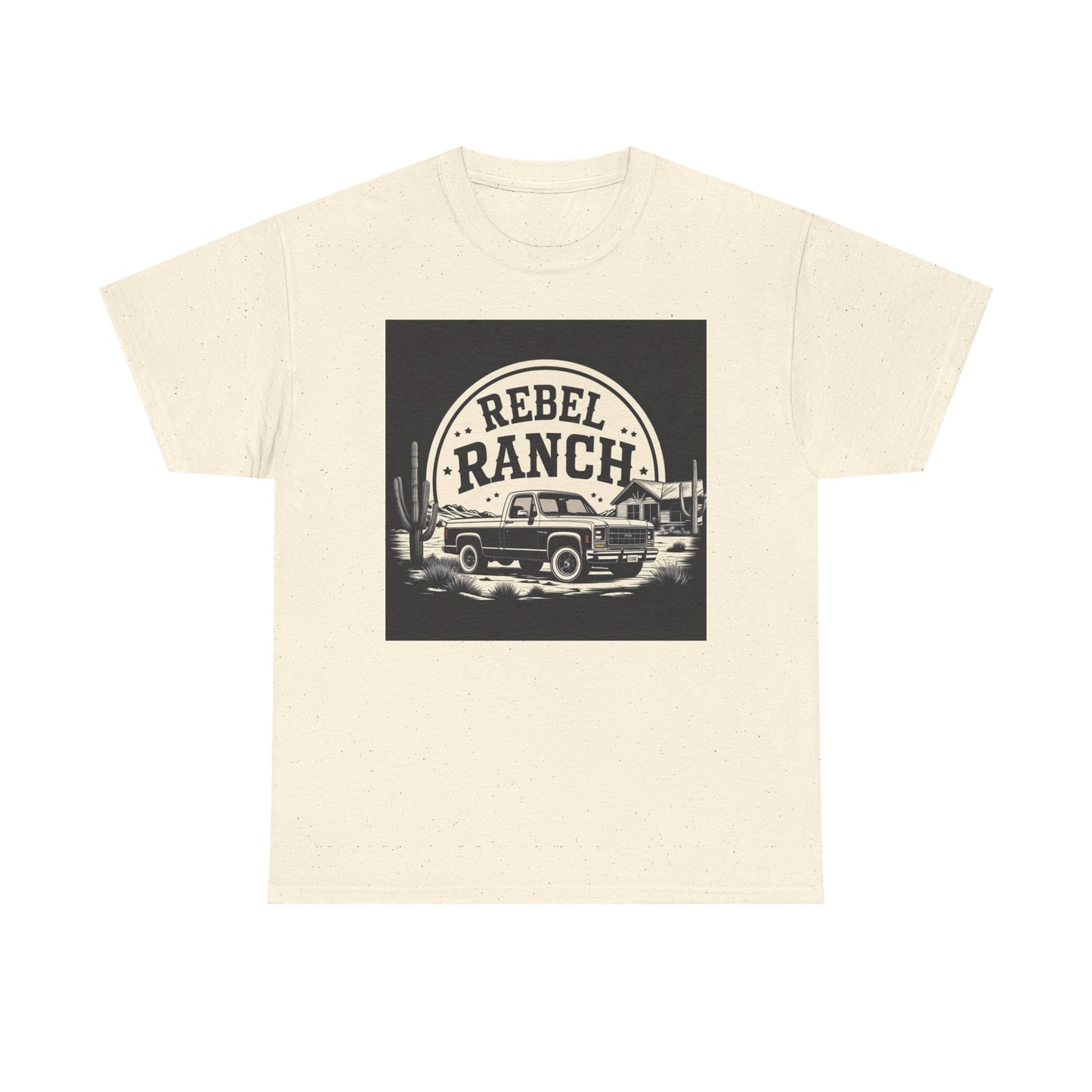 Classic Rebel Ranch Logo with Bold Contrast