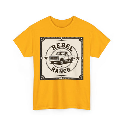 Sturdy Logo Design for REBEL RANCH CO. - Truck Emblem