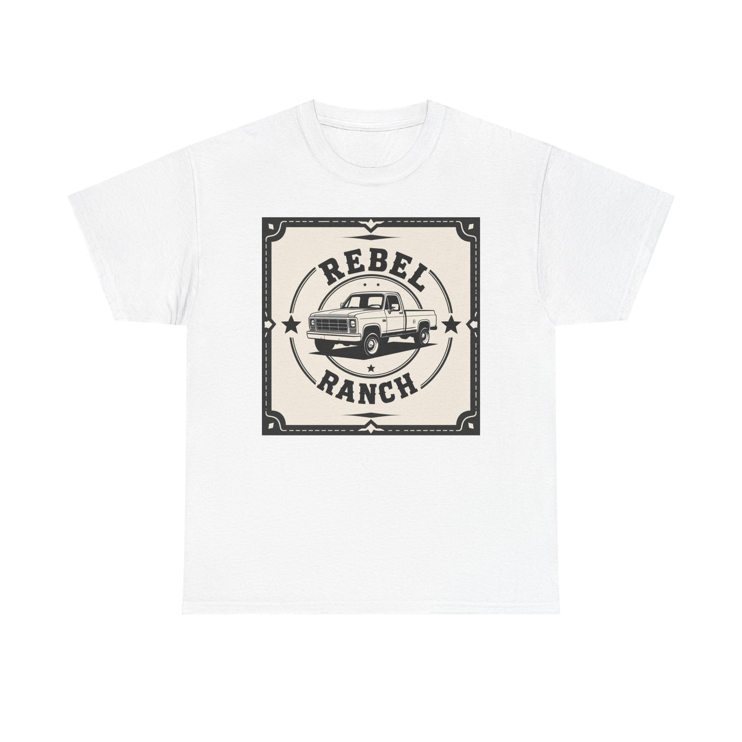 Logo for Rebel Ranch - Emblem Style