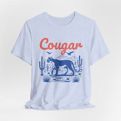 Cool Cougar Graphic T Shirt