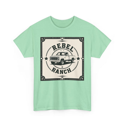 Sturdy Logo Design for REBEL RANCH CO. - Truck Emblem