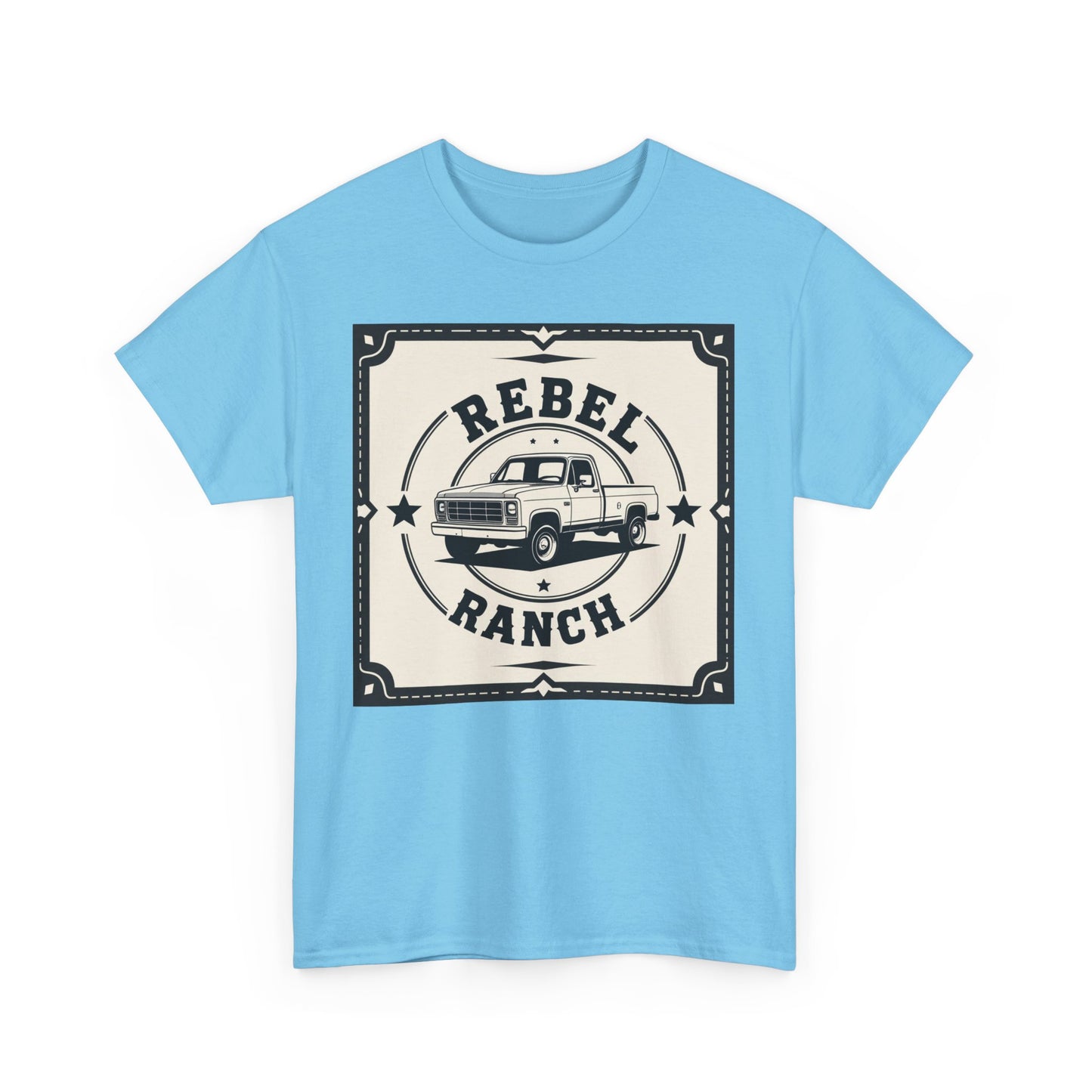 Sturdy Logo Design for REBEL RANCH CO. - Truck Emblem