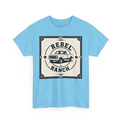 Sturdy Logo Design for REBEL RANCH CO. - Truck Emblem