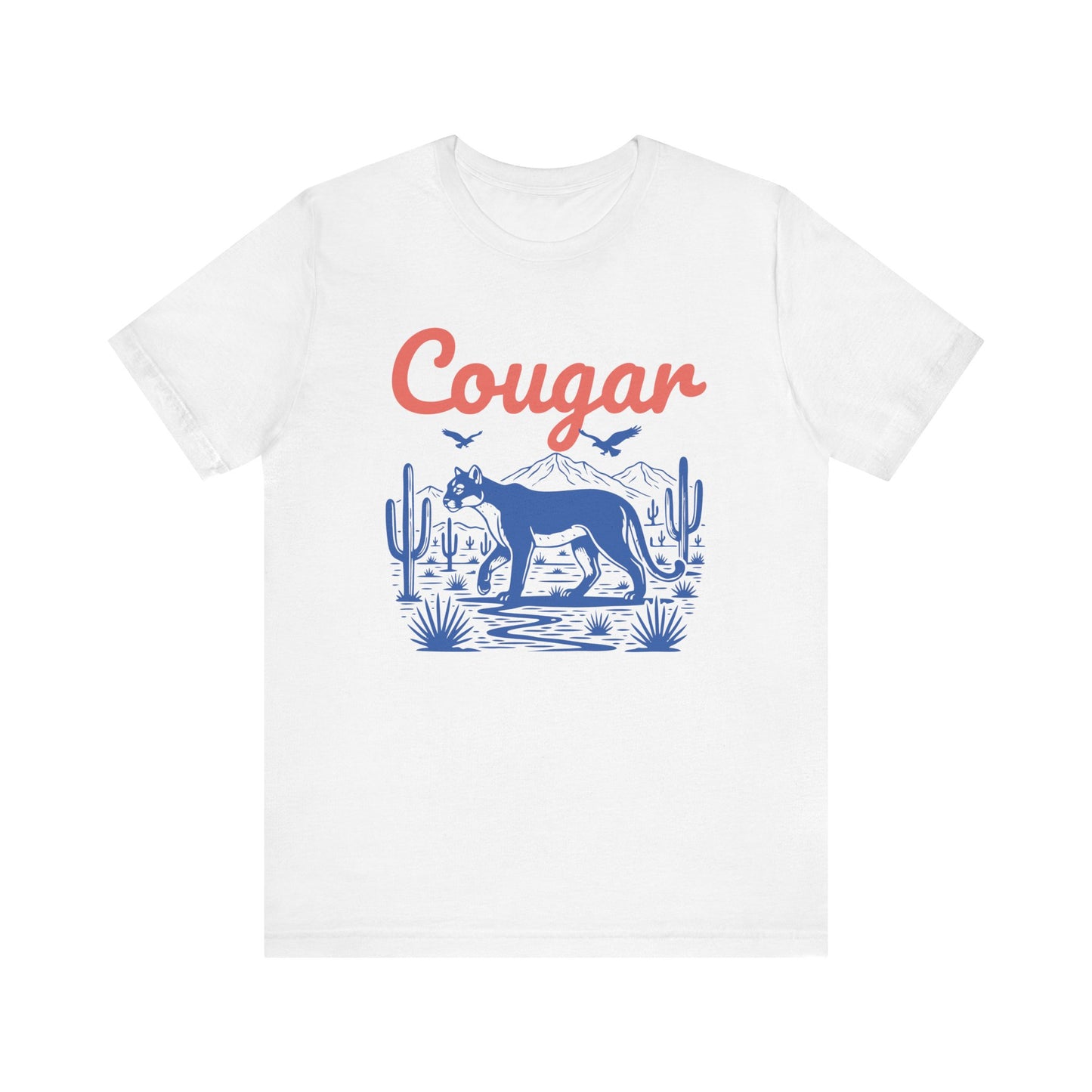 Cool Cougar Graphic T Shirt