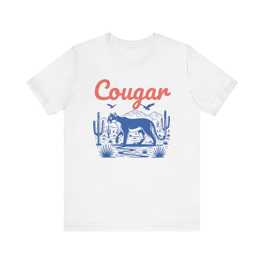 Cool Cougar Graphic T Shirt