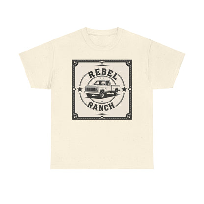 Sturdy Logo Design for REBEL RANCH CO. - Truck Emblem