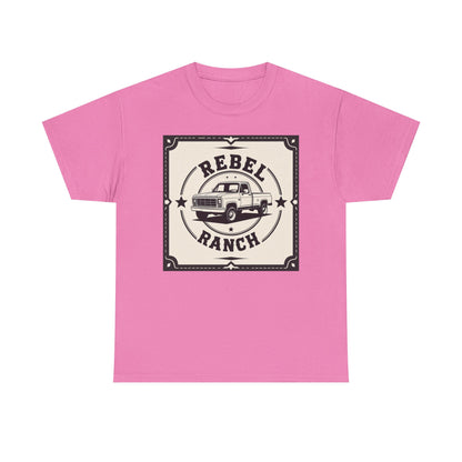 Sturdy Logo Design for REBEL RANCH CO. - Truck Emblem