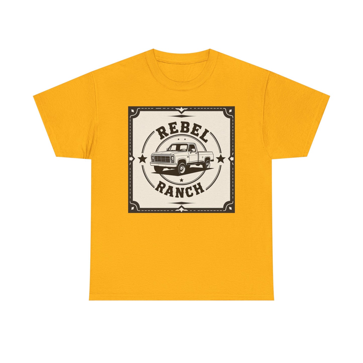 Sturdy Logo Design for REBEL RANCH CO. - Truck Emblem