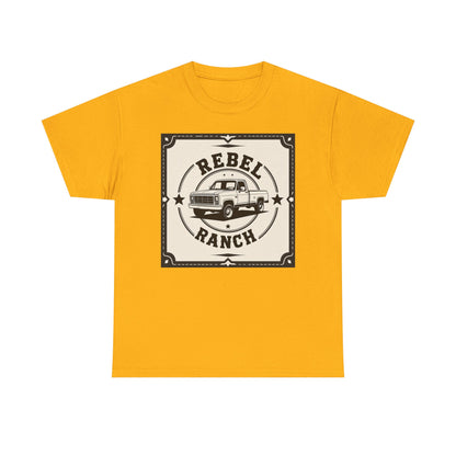 Sturdy Logo Design for REBEL RANCH CO. - Truck Emblem