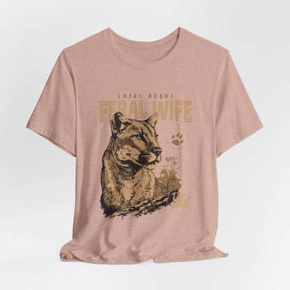 Feral Wife Tee – Untamed & Wild