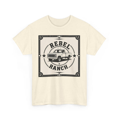 Sturdy Logo Design for REBEL RANCH CO. - Truck Emblem