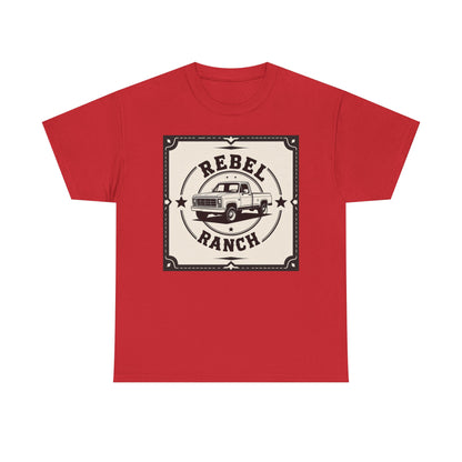 Sturdy Logo Design for REBEL RANCH CO. - Truck Emblem