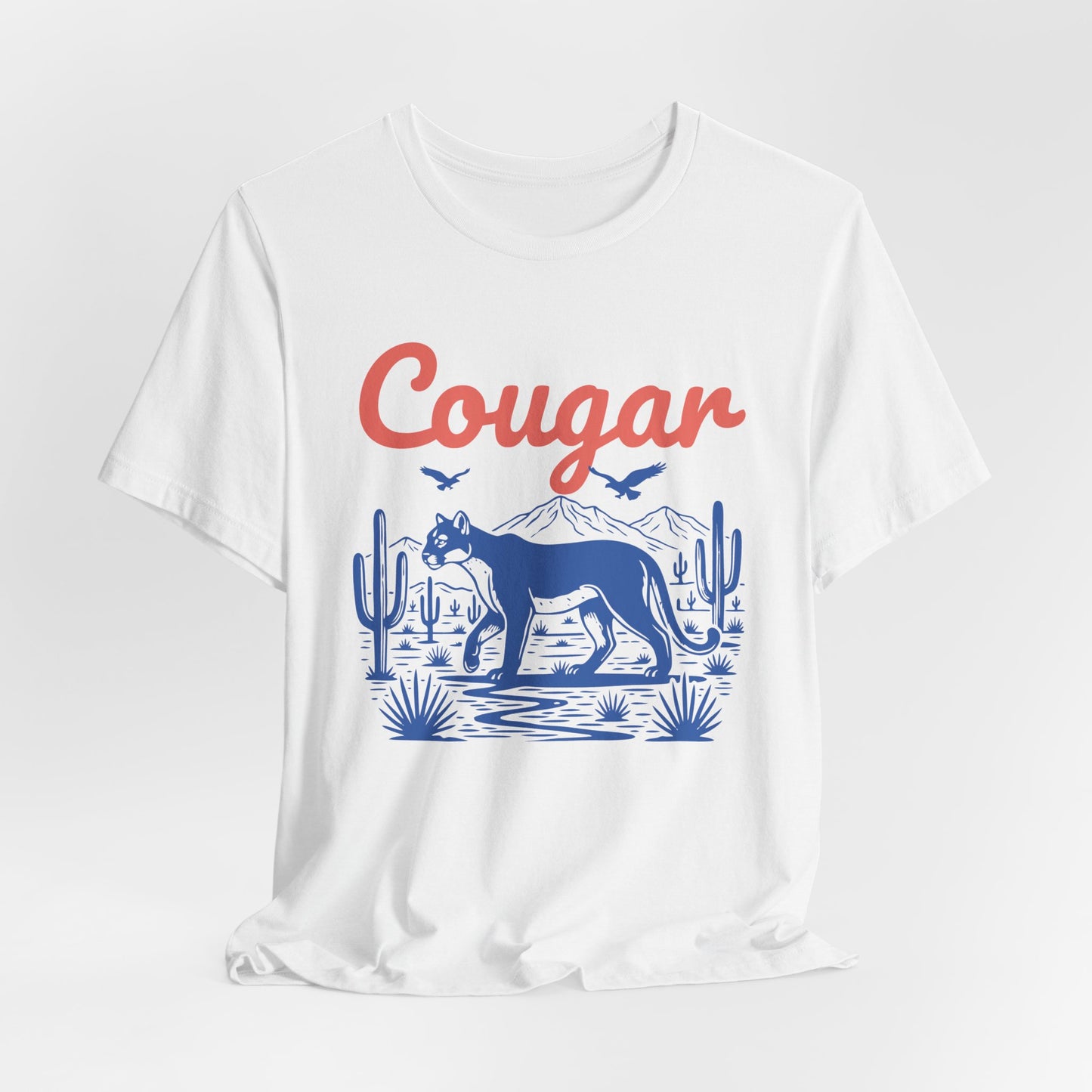 Cool Cougar Graphic T Shirt