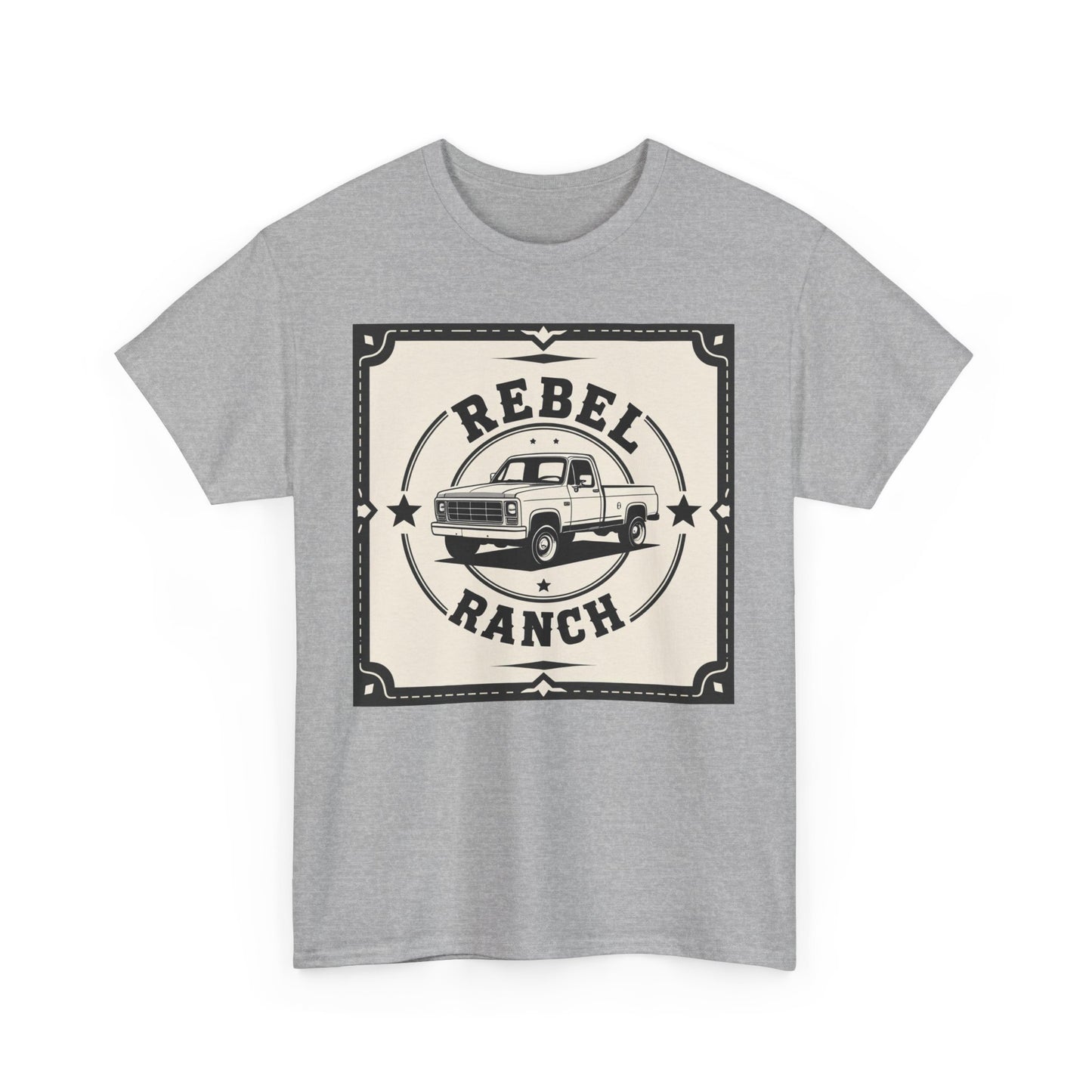 Sturdy Logo Design for REBEL RANCH CO. - Truck Emblem