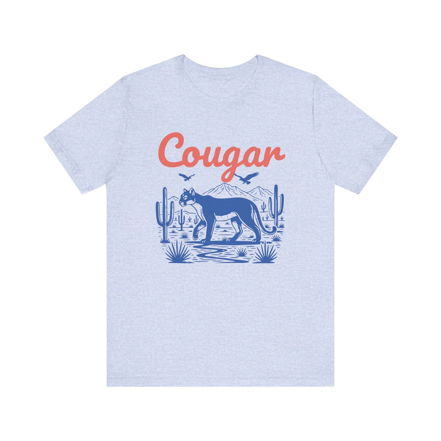 Cool Cougar Graphic T Shirt
