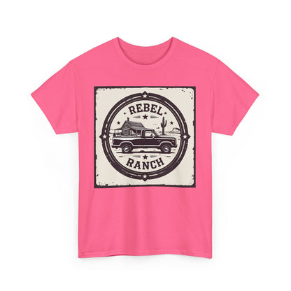 Sturdy Logo Design for REBEL RANCH CO. - Truck Emblem
